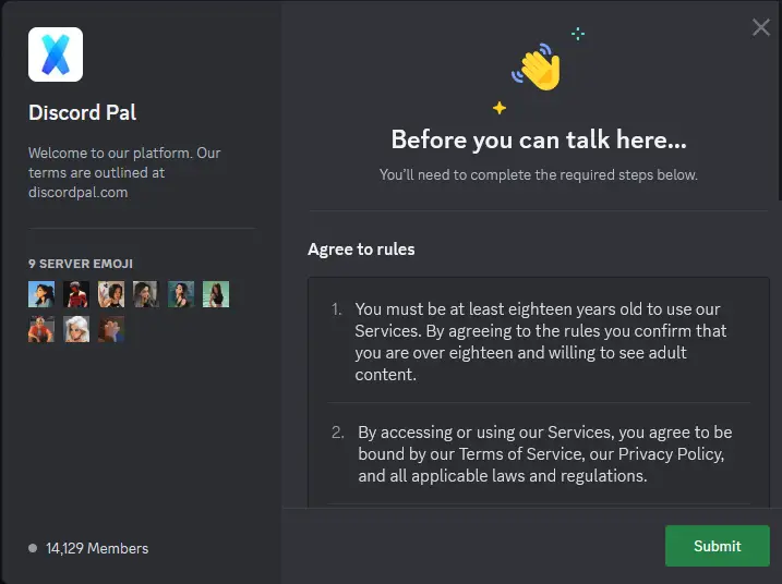 DiscordPal discord server