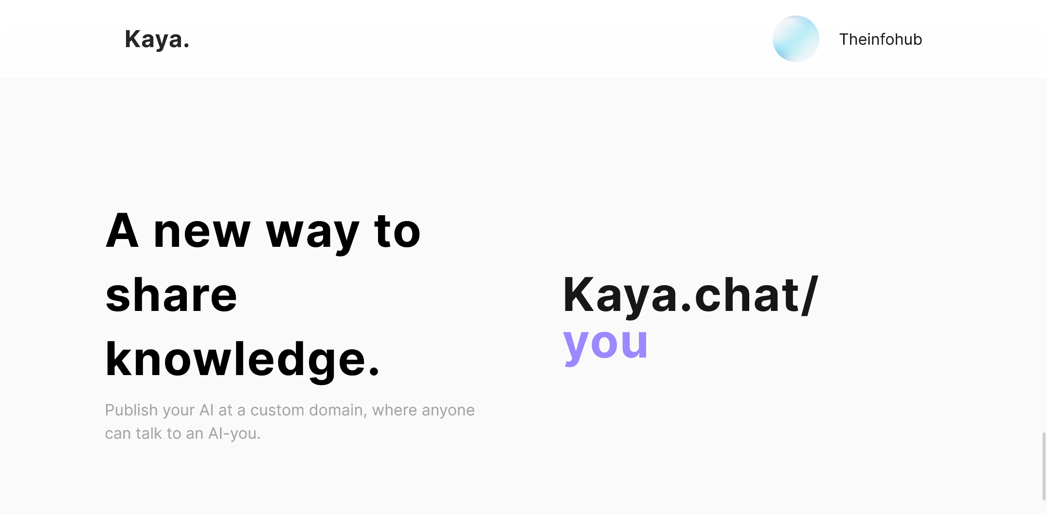 Kaya AI Assistant